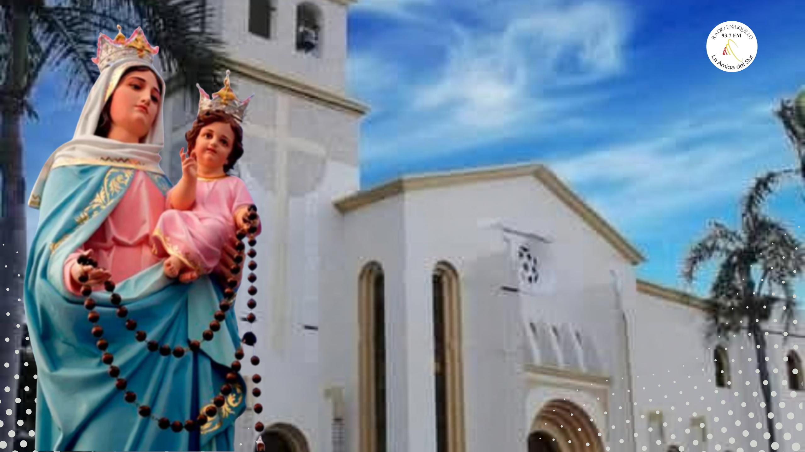 La Catedral Nuestra Señora del Rosario de Barahona, inicio sus fiestas patronales 2026